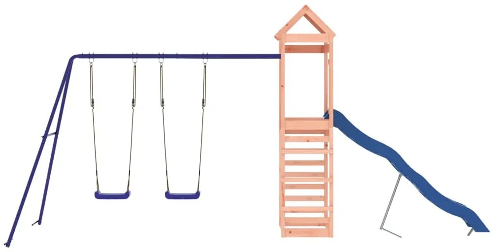 Vonkajšia súprava na hranie drevo douglas