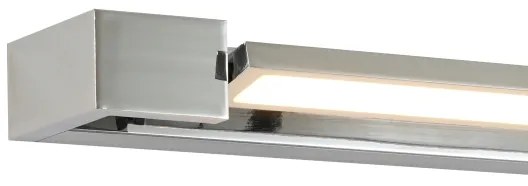 Brilagi-LED Kúpeľňové zrkadlo s osvetlením AQUA LINE LED/18W/230V 60 cm IP44 lesklý chróm