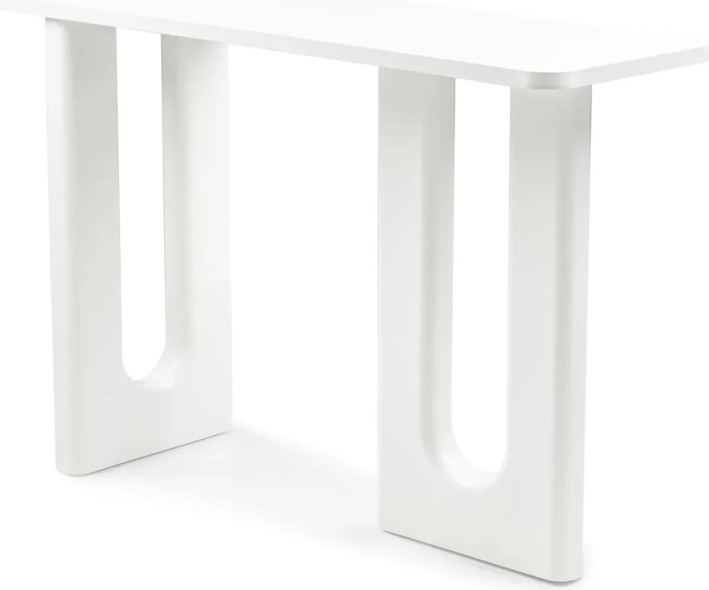Konferenčný stolík Lichi 120 cm biely