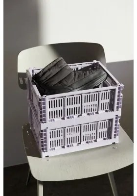 Úložný box Crate Recycled Lavender M HAY