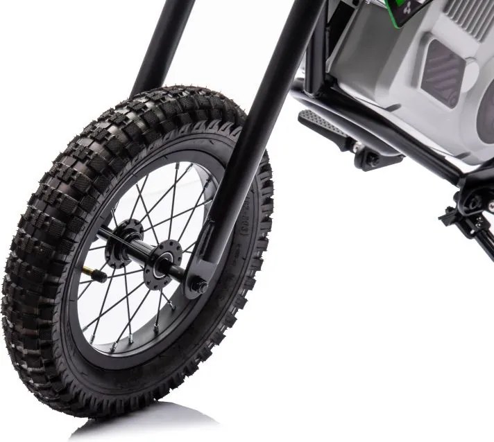 LEAN CARS Elektrická motorka krosová A9901 36V, zelená