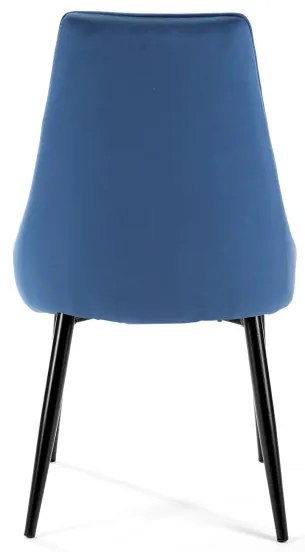 Set štyroch jedálenských stoličiek SJ.054 granátové