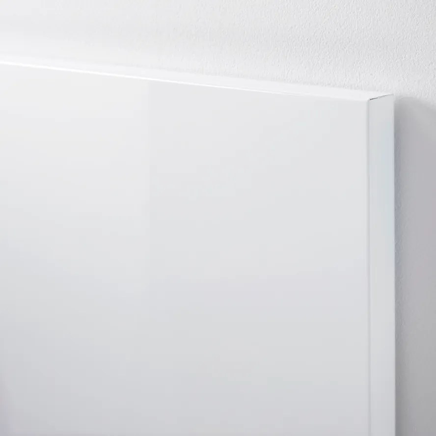 Toptabule.sk BRTWH Bezrámová tabuľa na magnetky BIELA 100x40-cm