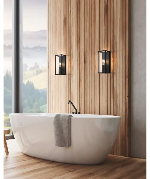 Eglo 99123 - Kúpeľňové nástenné svietidlo AMEZOLA 1xE27/60W/230V IP44