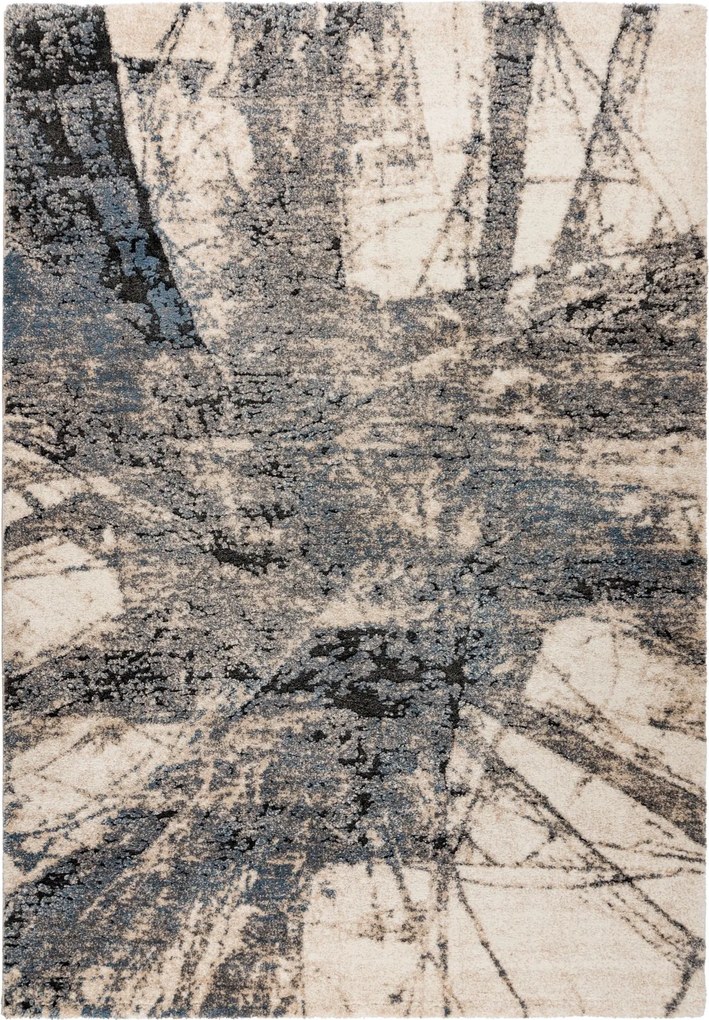 Kusový koberec My Bologna 460 Blue, 140x200, modrá, chodba / predsieň, Obsession