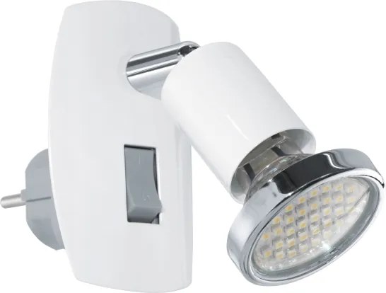 Eglo 902365 - LED svietidlo do zásuvky MINI 1xGU10/2,8W/230V biela