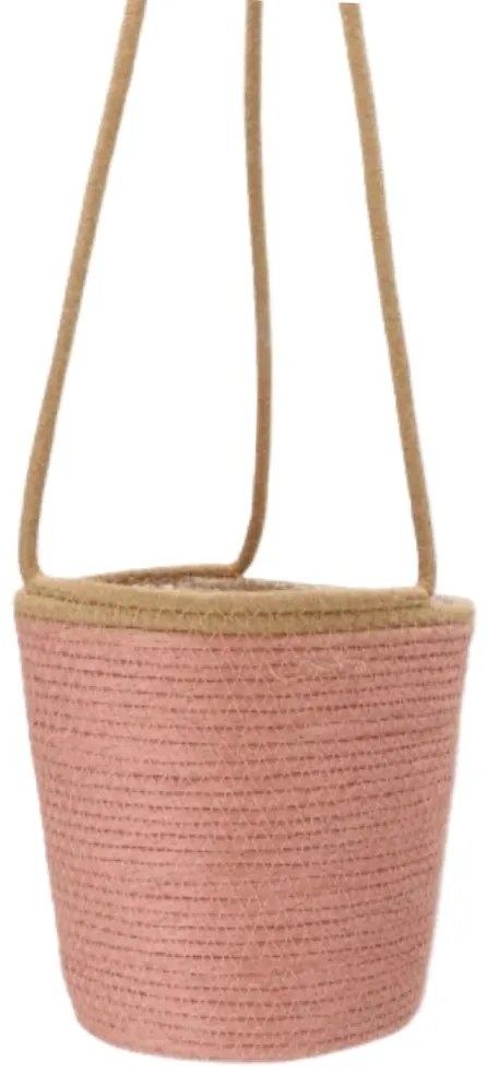 Závesný kvetináč TRIPOLIS 16 cm - viac farieb Farba: Ružová