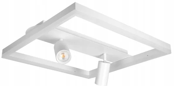 LED stropné svietidlo LED/38W/230V + 2xGU10/30W biela