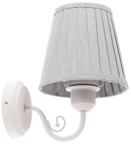 Nástenná lampa FIREZ 1xE27/40W/230V biela/šedá