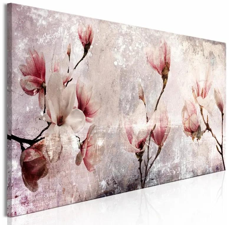 Artgeist Obraz - Magnolia Charm (1 Part) Narrow Veľkosť: 135x45, Verzia: Premium Print