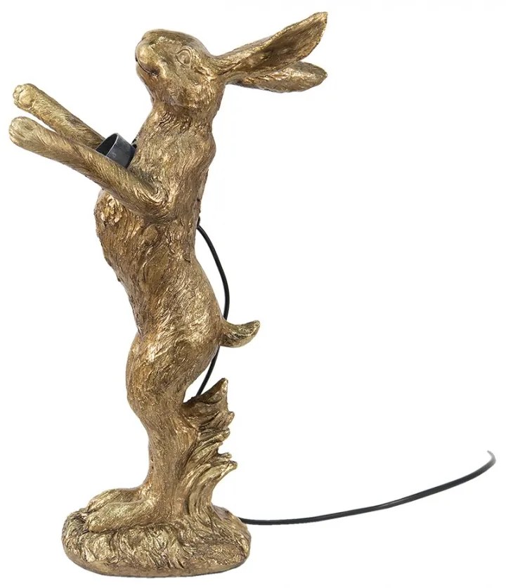Dekor zlaté stolné svietidlo RABBIT