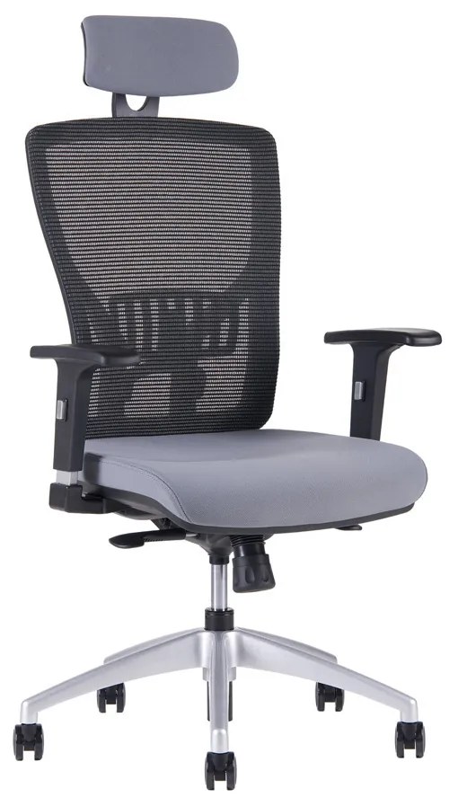 Kancelárska ergonomická stolička Office Pro HALIA MESH SP – s podhlavníkom, viac farieb Čierna  2628