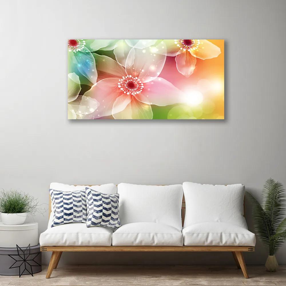 Obraz na plátne Kvet rastlina príroda umenie 120x60 cm