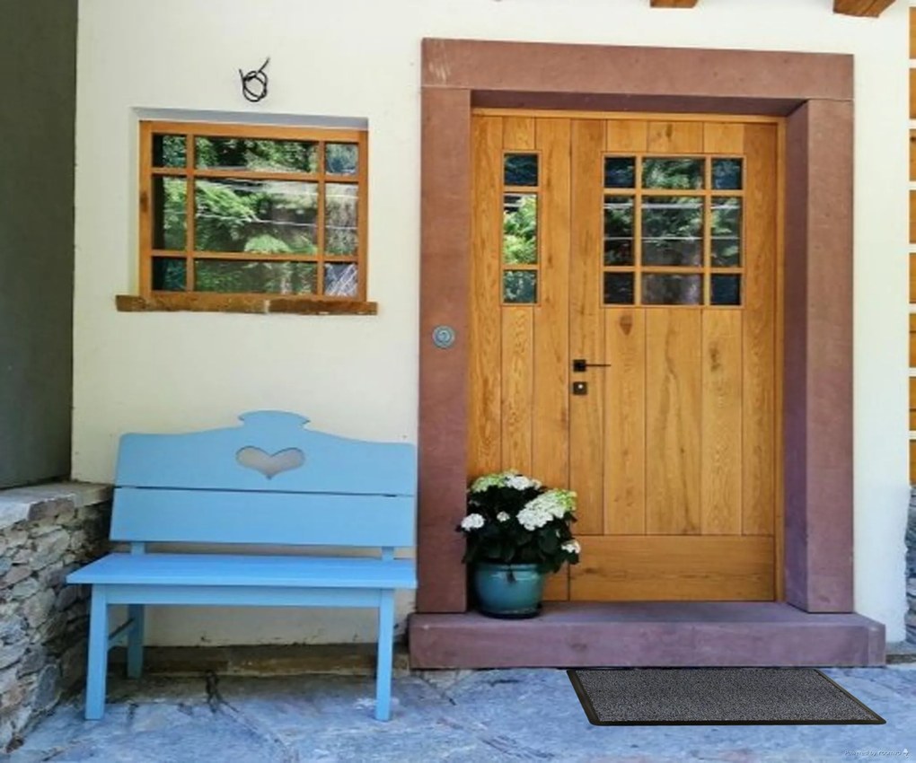 Vebe, Rohožka Leyla modrá 30, 60x90, modrá