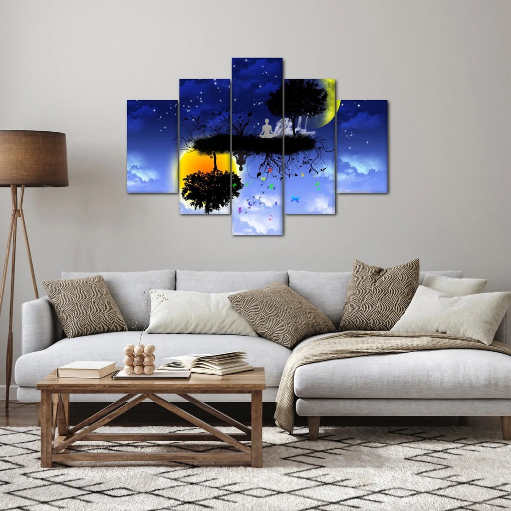 Obraz - Reflekcia rovnováhy (150x105 cm)