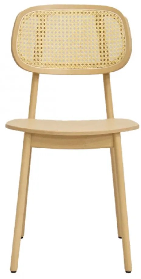 BUNNY CB DREVENÁ STOLIČKA S VÝPLETOM BUNNY CB