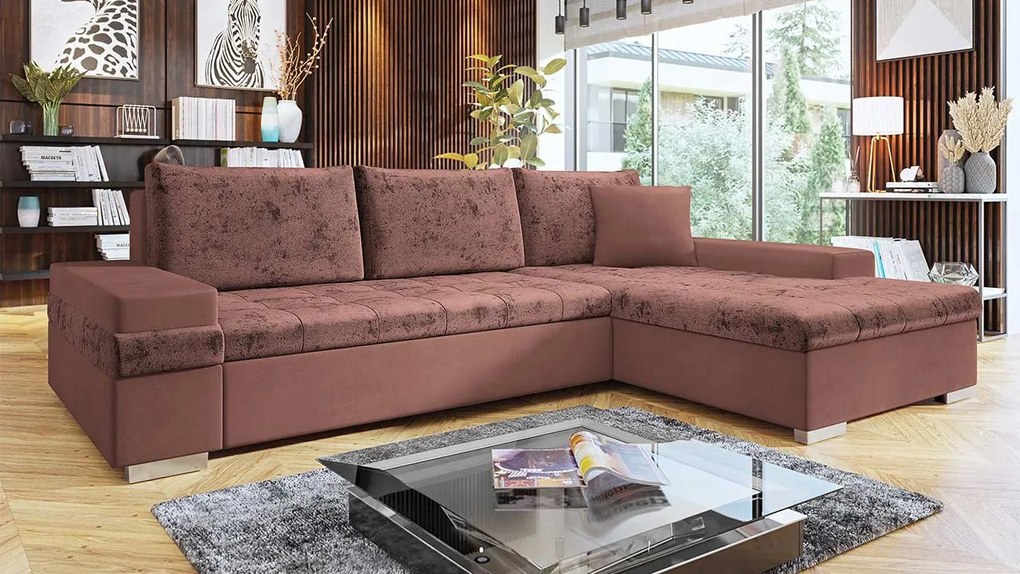 Rohová sedačka Canton Mini Premium, Dostupné poťahy: Otusso 14 + Otusso 14 + Sorriso 04