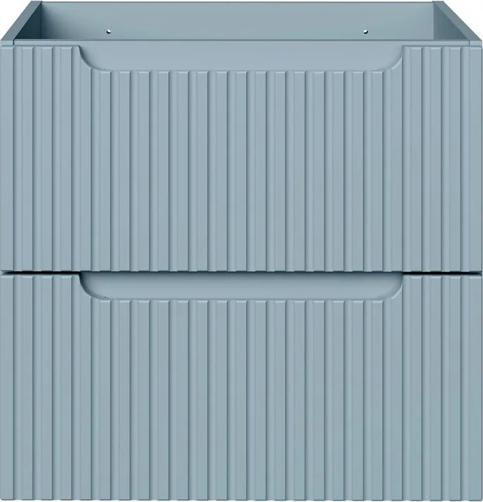 Závěsná skříňka pod umyvadlo Nova Denim 82-60-40-2S modrá