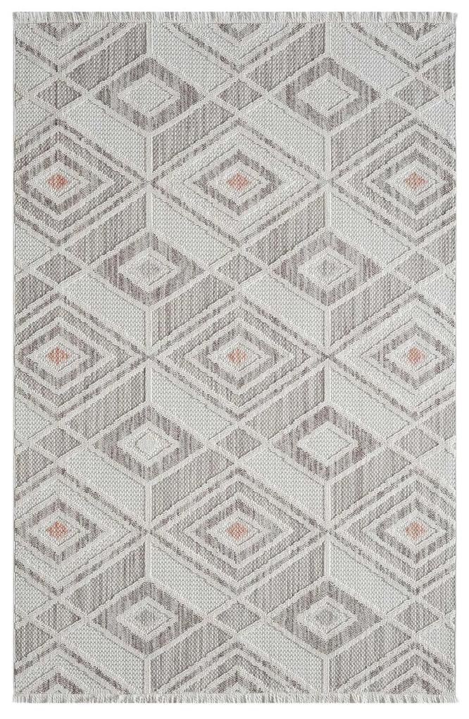 Dekorstudio Moderný koberec LINDO 8875 - oranžový Rozmer koberca: 160x230cm