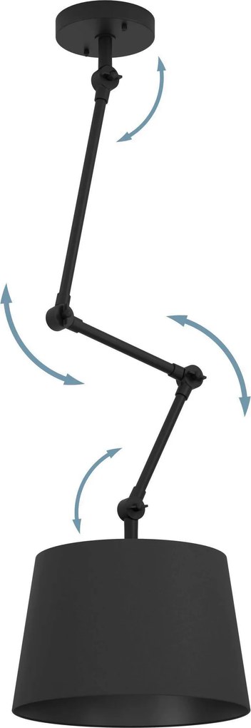 XXXLutz STROPNÉ SVIETIDLO, 35/129 cm Eglo - Online Only bytové doplnky - 003348328601