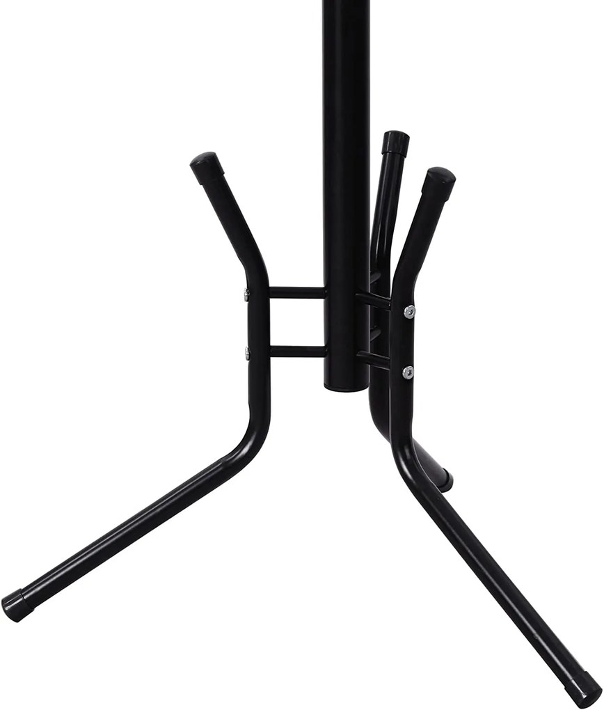 SongmicsHome Stojanový vešiak SAMUEL 49x176cm, čierna