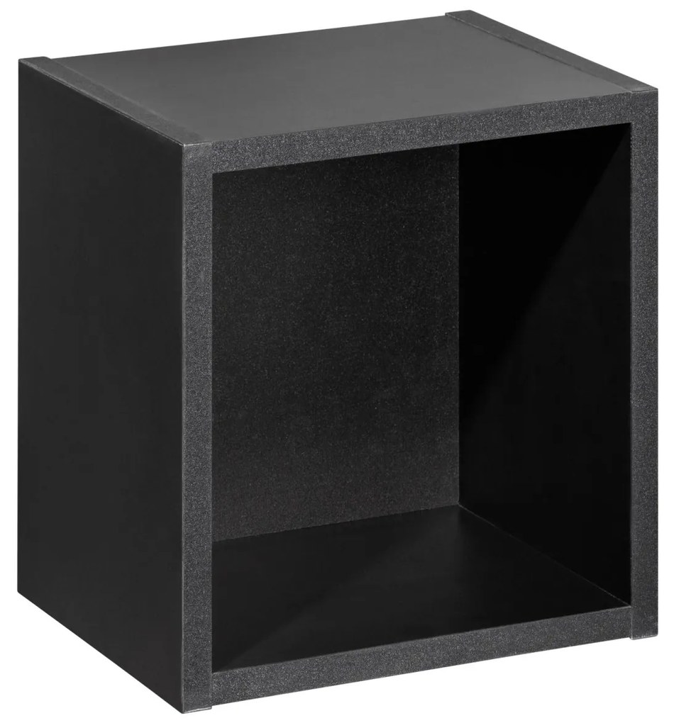 Koupelnový regál Nova Black D 83-27-Q černý