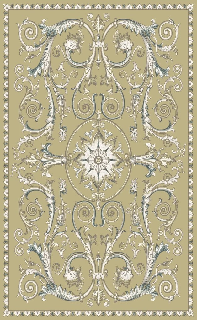 BE Koberec Lille 2021 GOLD – žltý obdĺžnikový Rozmer: 200x290 cm