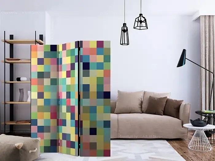Paraván - Millions of colors [Room Dividers] Veľkosť: 135x172, Verzia: Obojstranný