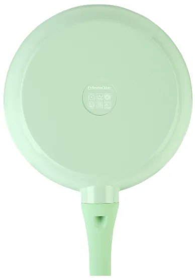 Silvercrest® Hliníková panvica, Ø 24 cm, mentolová + Hliníková panvica, Ø 28 cm, mentolová (800011903)