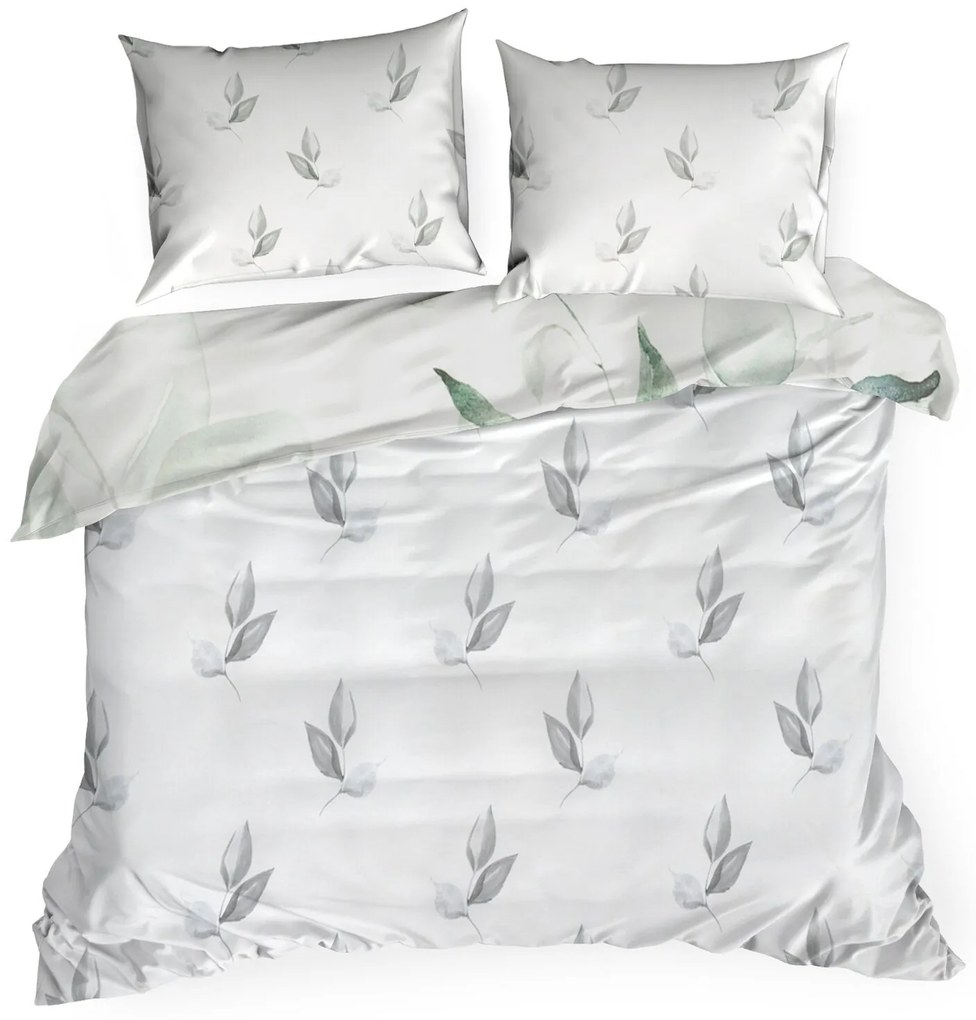 MAKOSATÉNOVÉ OBLIEČKY JULIET 200X220 CM, 2 KS 70X80 CM VZOROVANÉ