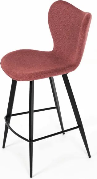 Barová stolička červená AUB-1068 RED2
