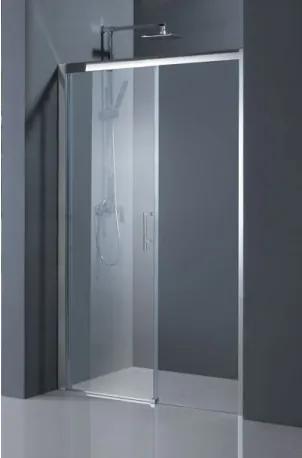 Sprchové dveře HOPA ESTRELA - 120 cm, 195 cm, Levé (SX), Hliník chrom, Frost bezpečnostní sklo - 6 mm (BCESTR12CFL)