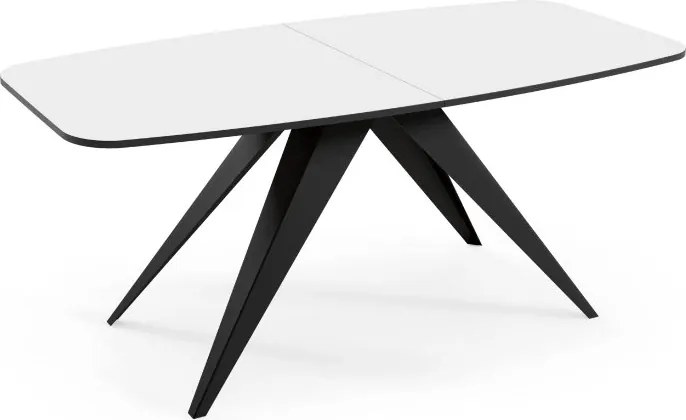 Dizajnový rozkladací jedálenský stôl NERRO Rozmer stola: veľkosť-160cm