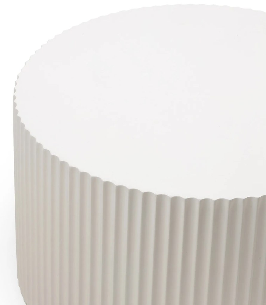 Sada dvoch konferenčných stolíkov Belmonte šedo-béžová