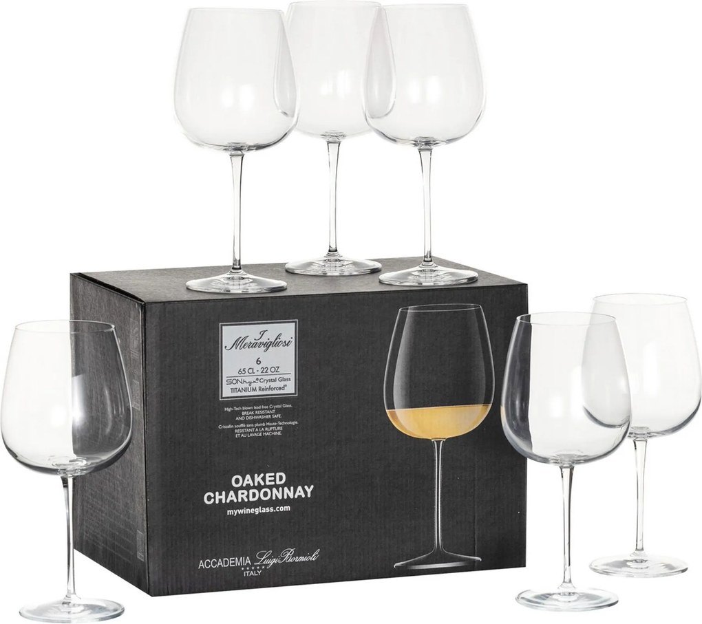 Poháre na víno Gioco 6ks. 650ml