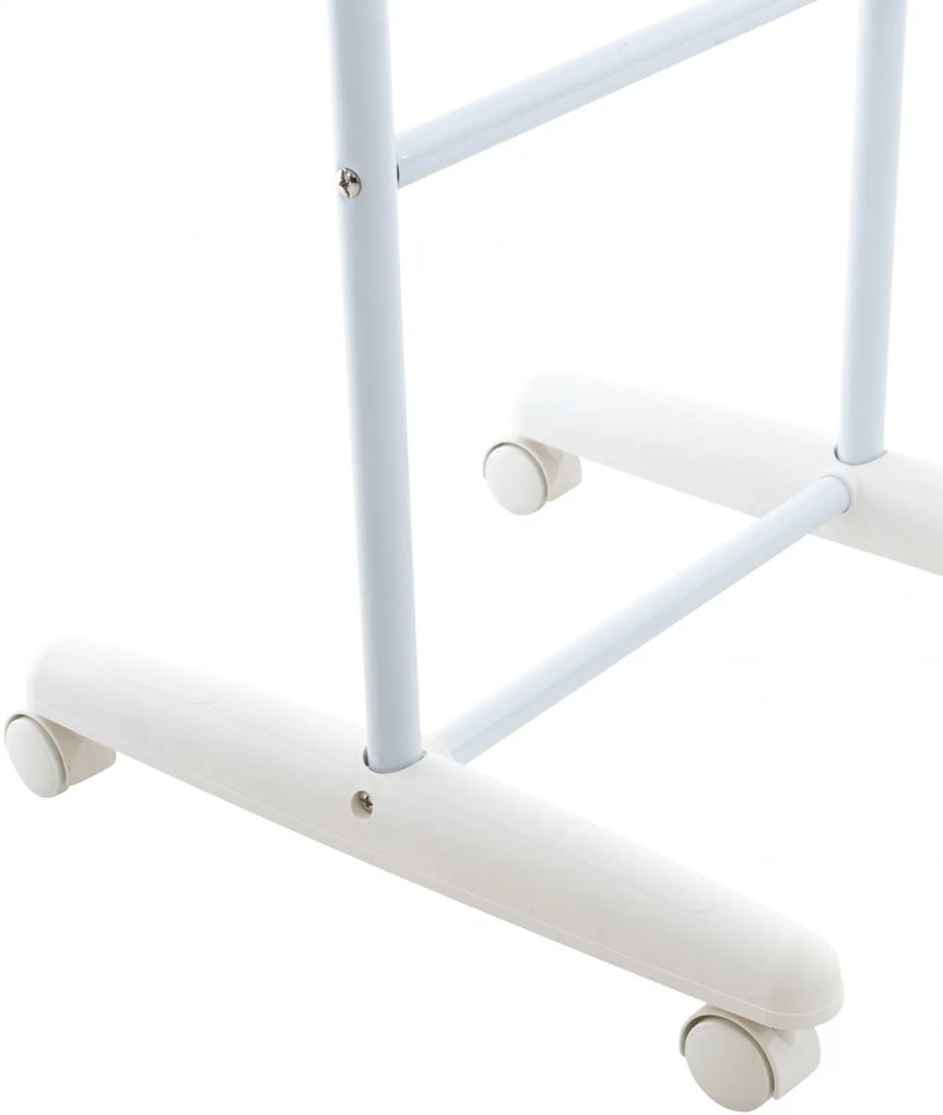 Stojace zrkadlo Nane Oval 317229 - 155x40x42 cm - Biela