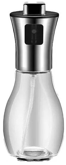 Dávkovač oleja s rozstrekovačom 200 ml - strieborný