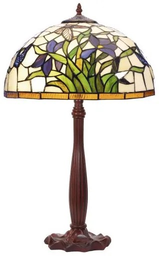 Vitrážová lampa tiffany FLIGHT 64*Ø40