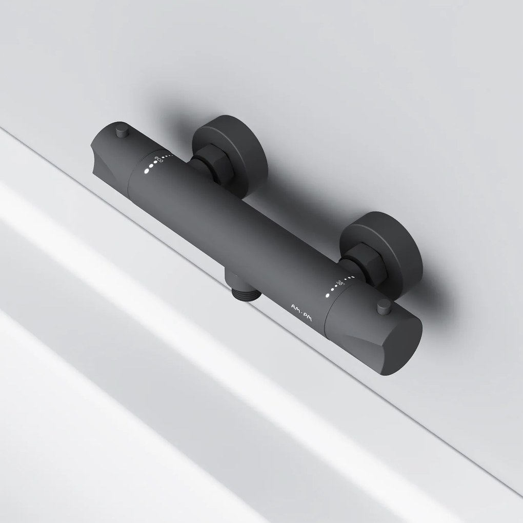 Sprchová batéria AM.PM Hit FTA40022 termostat, čierna