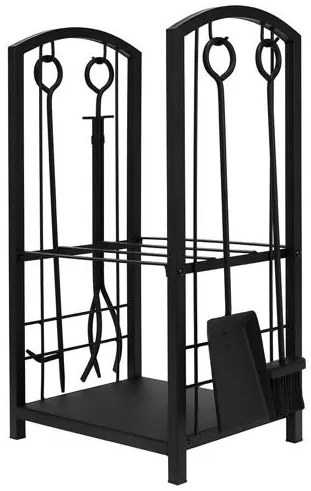 Stojan na drevo s príslušenstvom Kaminer PK011