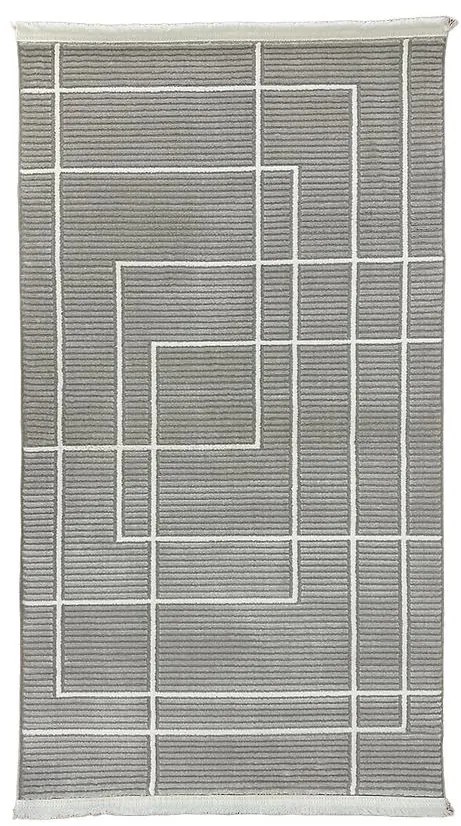 Koberec Elif 0,8/1,5 Eli401 strieborná