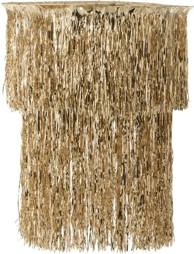 Tienidlo na lampu so vinylovými strapcami Chandelié XL - Ø 80*100 cm