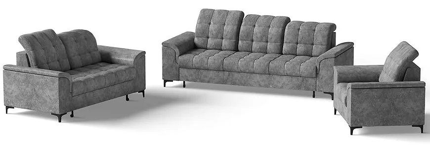 Sedacia súprava Snap 3+2+1 Bangkok Fog