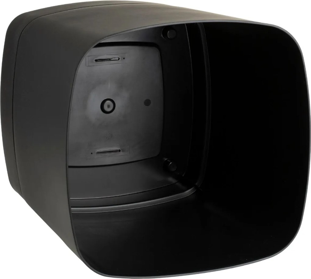 PLASTOVÝ KVETINÁČ CUBI 30X33 CM ČIERNA