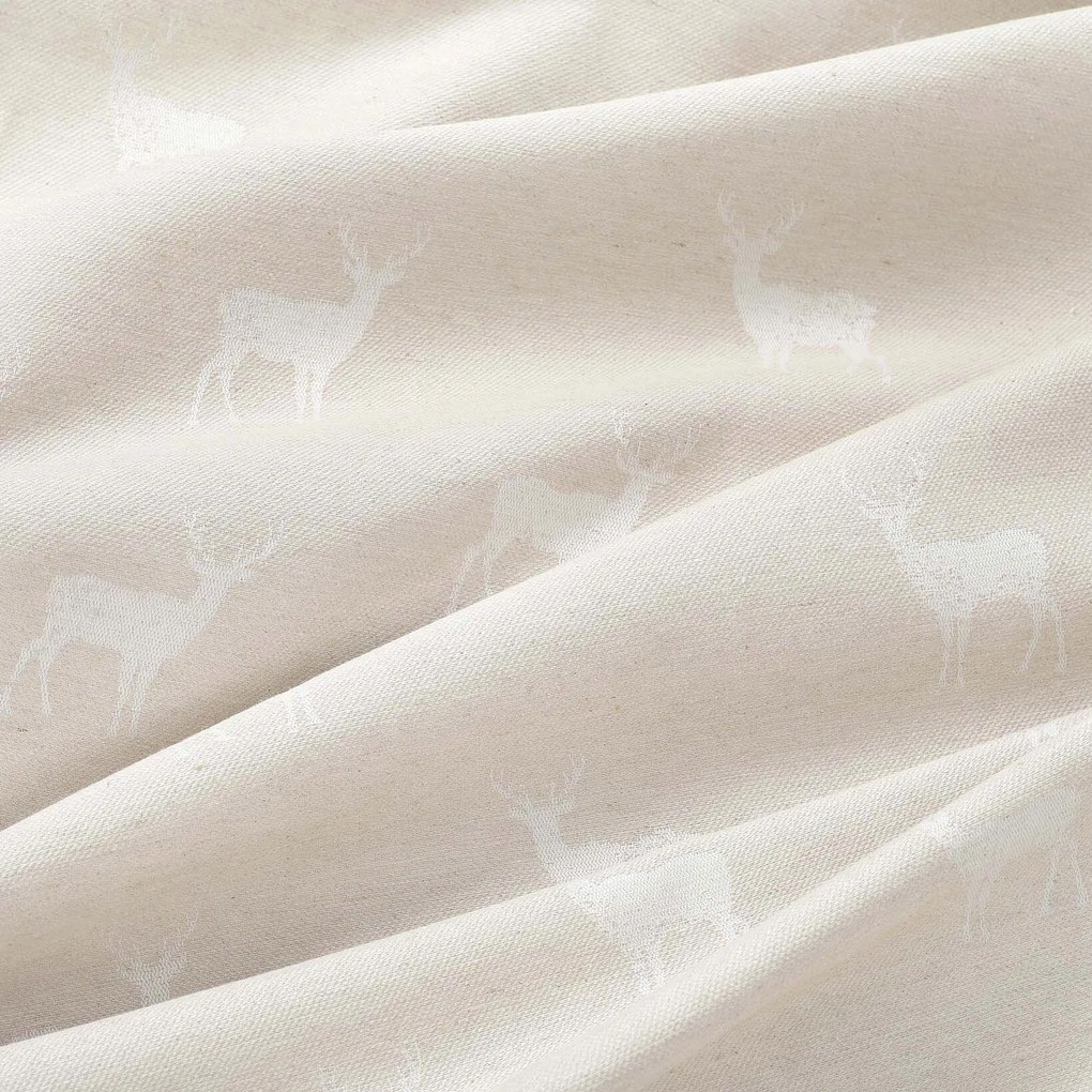 Goldea oválny obrus natura – jeleňe na režnej 120 x 180 cm