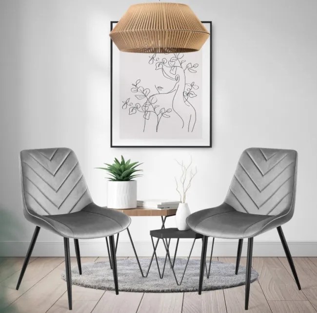 Jedálenská stolička Mark Adler Prince 3.0 Grey