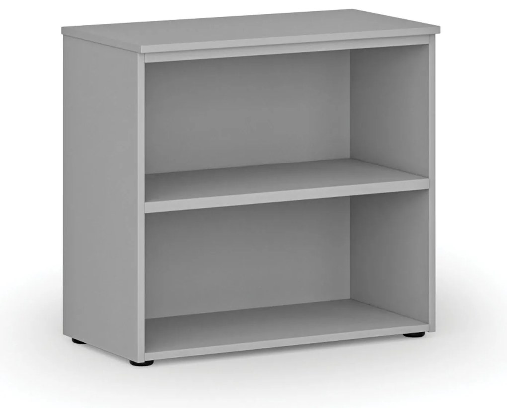 Kancelársky regál PRIMO GRAY, 800 x 420 x 740 mm, sivá