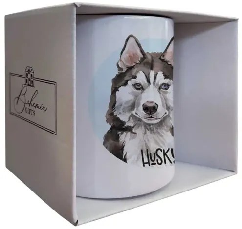 Bohemia Gifts Keramický hrnček - Husky, 350 ml