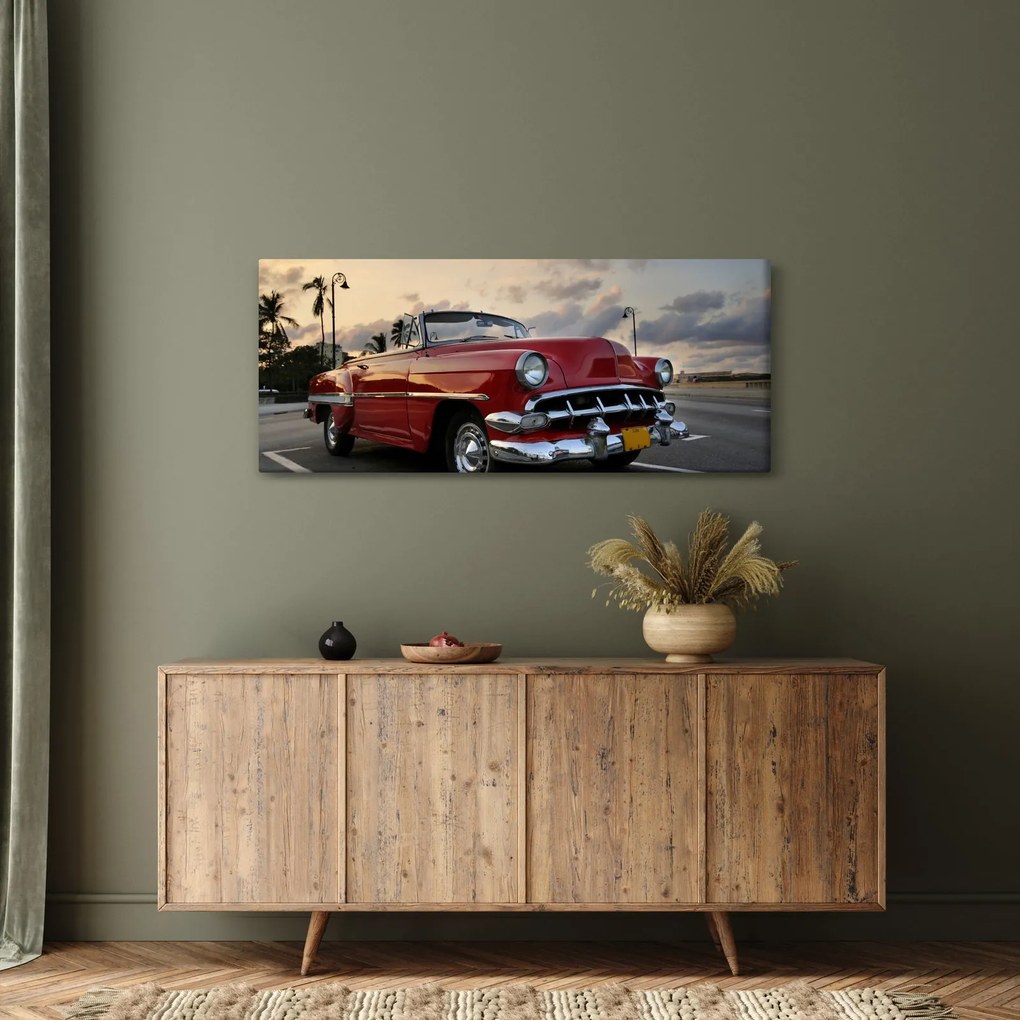 Obraz autá (120x50 cm)