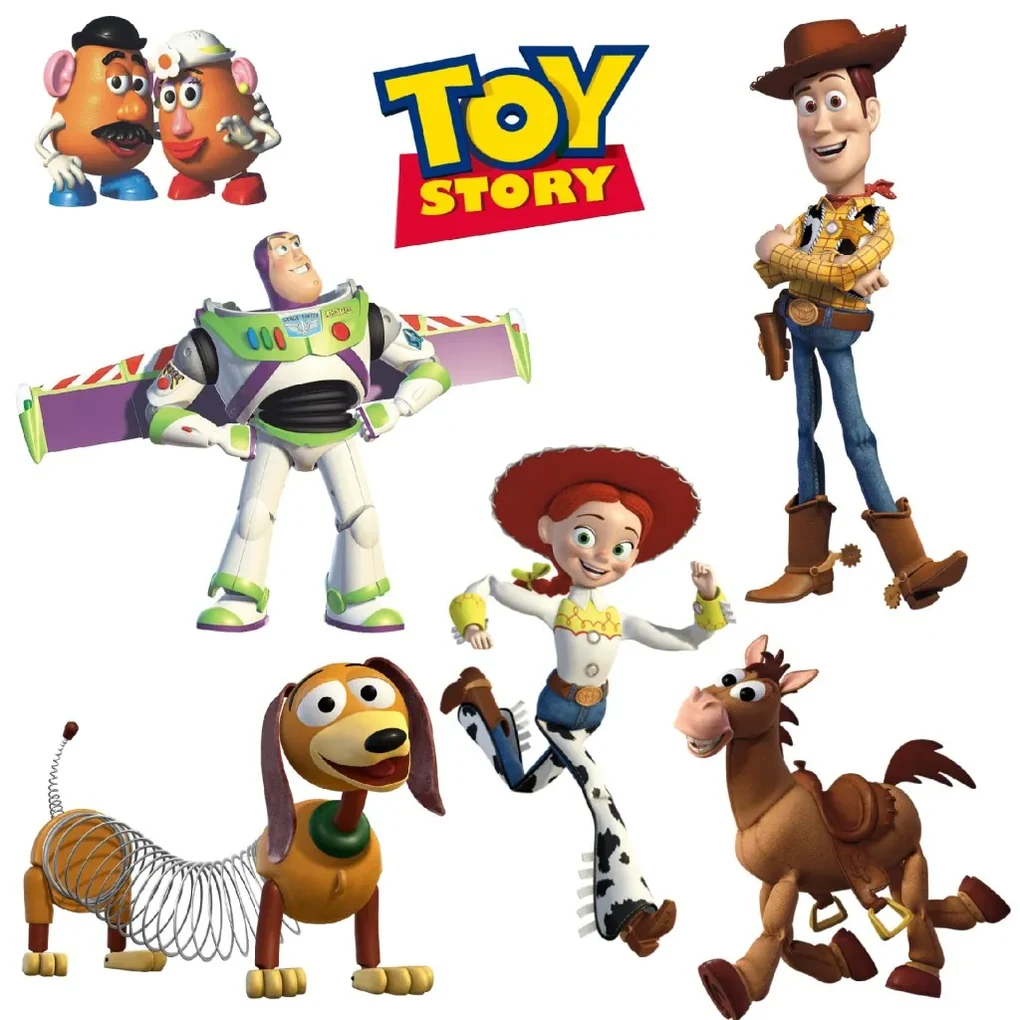 Samolepka na stenu "Toy Story"